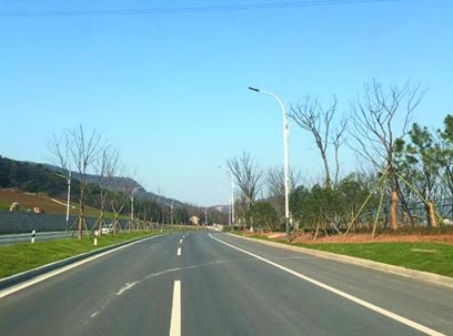 湖州太湖旅游度假区再添景观大道 